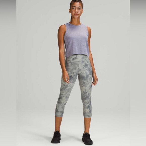Lululemon Seawheeze Swift Speed High-Rise Crop 21", Size 6 - Picture 1 of 11